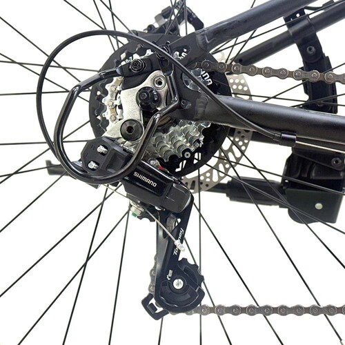 【完成車】Kawasaki 26インチ ジュニアマウンテンバイク フラットブラック KASP267 【時間指定不可】【代引不可】【同梱不可】_13