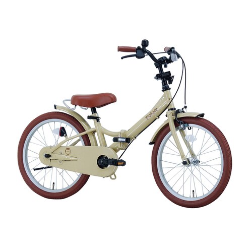 【完成車】ポッケキッズ・フォールディング FBG18PK ベージュ【時間指定不可】【代引不可】【同梱不可】_3