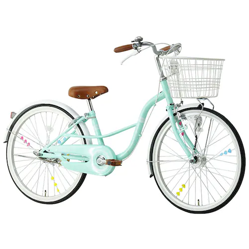 【完成車】シャーリー 24インチ ジュニアサイクル SHL24HDD ラベンダー【時間指定不可】【代引不可】【同梱不可】_3