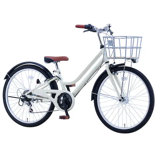 【完成車】ノルディックプレイ・ジュニア 24インチ ジュニアサイクル NDP246HDH アイボリー【時間指定不可】【代引不可】【同梱不可】_2