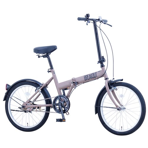 【完成車】ブレイクアウト・フォールディング 折り畳み自転車 BROF20 オリーブ【時間指定不可】【代引不可】【同梱不可】_3