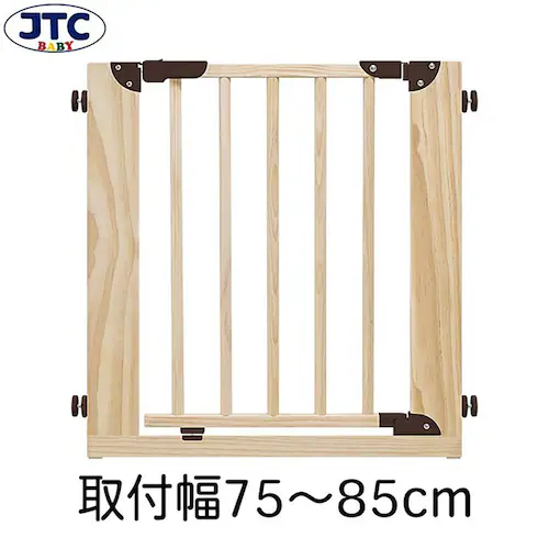 JTCBABY 木製ナチュラルウッドゲート J-0809 ホワイト_2