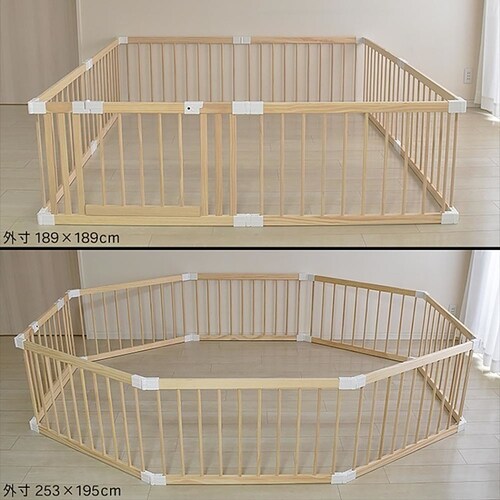 JTCBABY 木製ベビールームV180 J-7488_9