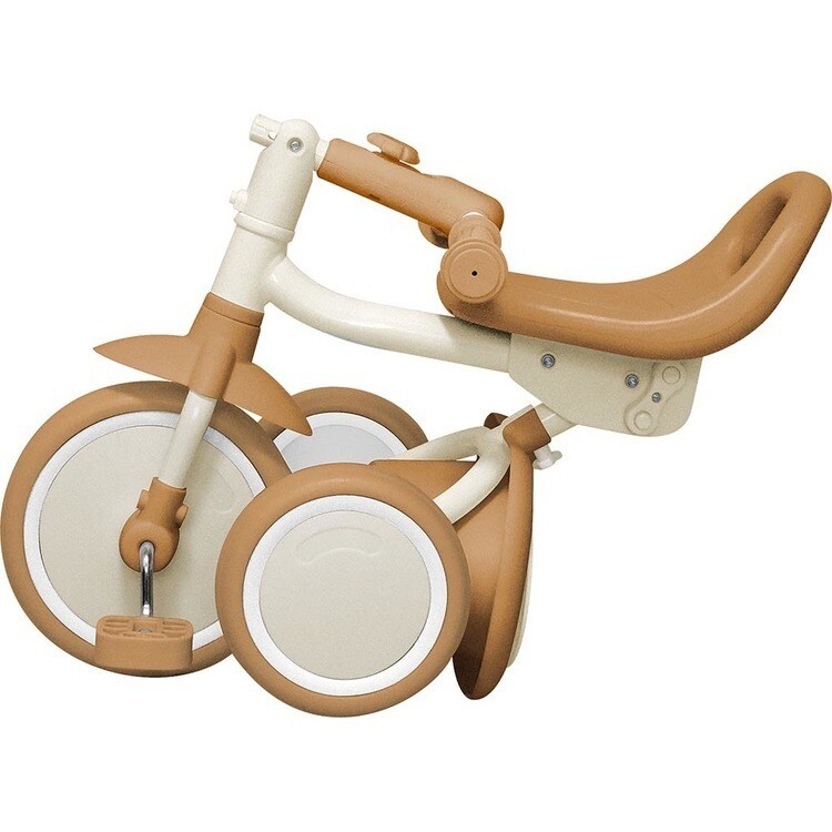 JTCBABY おでかけ三輪車 J-5378 ホワイト 7349201 │アイリスオーヤマ
