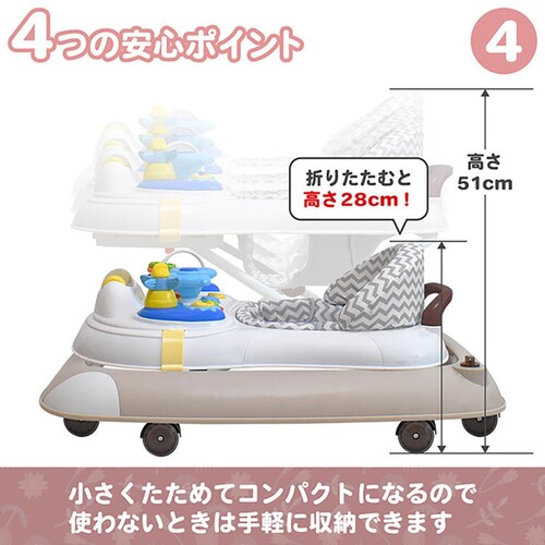 JTCBABY �Ă��Ă��E�H�[�J�[ J-2551 �s���N_9