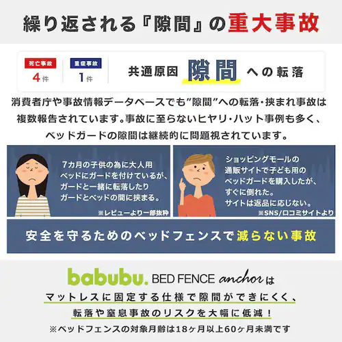 babubu. バブブベッドフェンスアンカー2.0 3060202055 トープ_12