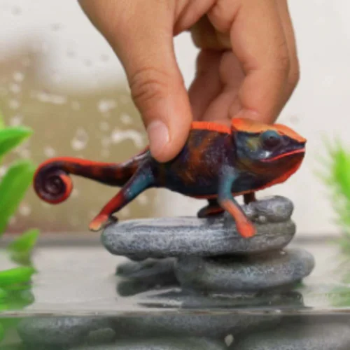 シュライヒ ワイルドライフ カメレオン・コバルトヤドクガエル・ヨーロッパアマガエル_5