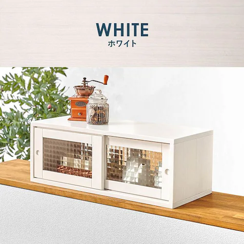 カウンター上収納 MUD-6126LBR ライトブラウン_15