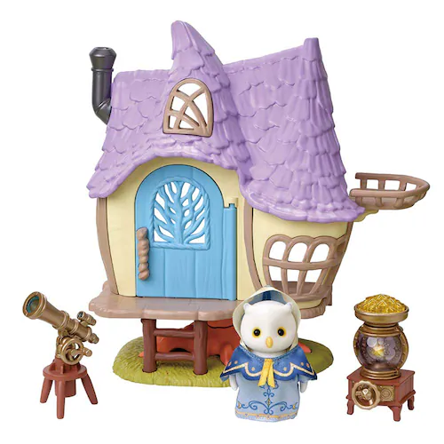 エポック社 シルバニアファミリー Little Tales Collection フクロウの星のみえるお家 LT-01_2