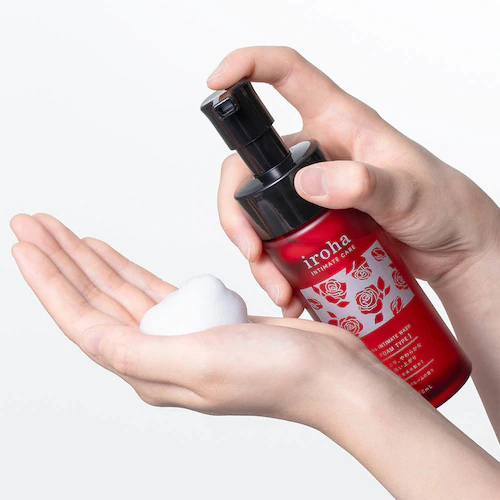 iroha iroha INTIMATE WASH �y FOAM TYPE �z IIF-08 ���[�Y�u���[���̍���_4