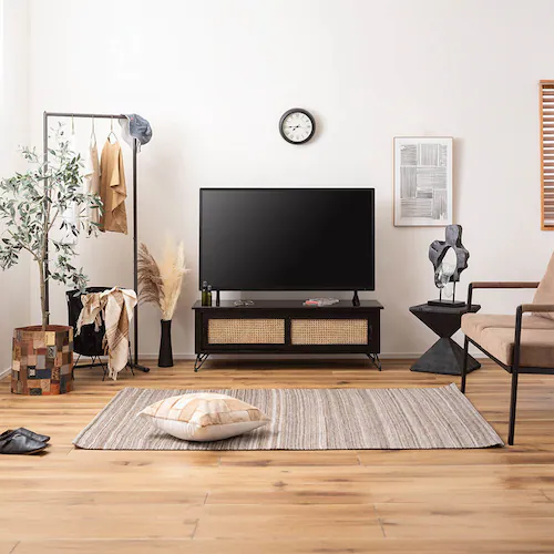 TVボード ブラック PM-335BK 【時間指定不可】【代引不可】【同梱不可】_7