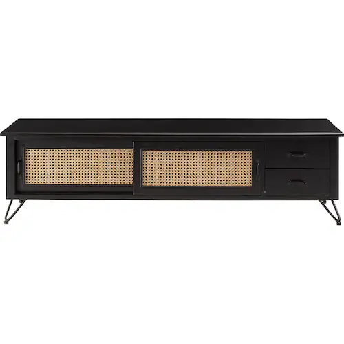 TVボード ブラック PM-336BK 【時間指定不可】【代引不可】【同梱不可】_3