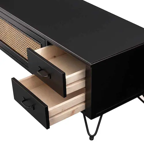 TVボード ブラック PM-336BK 【時間指定不可】【代引不可】【同梱不可】_6