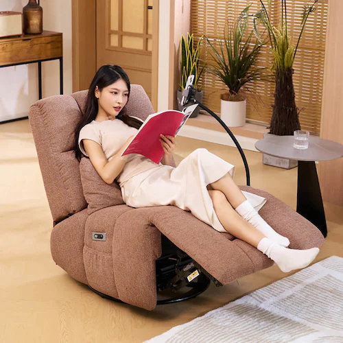FlexiSpot 電動リクライニングソファ Waffle-S-P-JA ピンク【時間指定不可】【代引不可】【同梱不可】_11