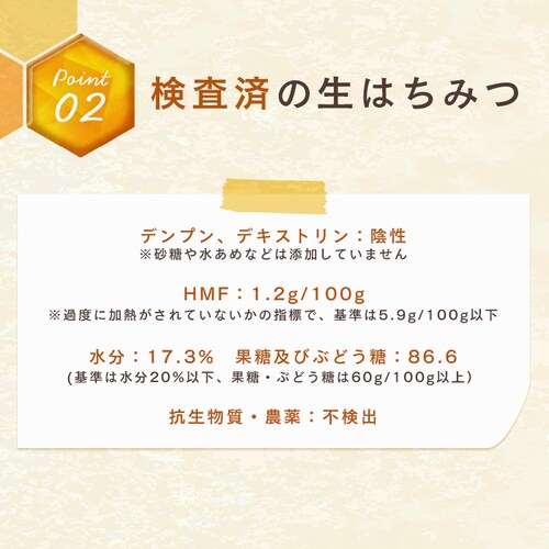MY HONEY からだに優しいアカシアはちみつ500g 【時間指定不可】【代引不可】【同梱不可】_4