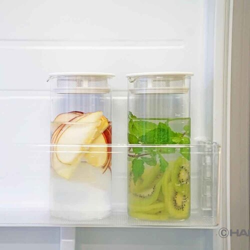 HARIO SLOWRA �ϔM�K���X �t���[�c�s�b�`���[ 700ml �z���C�g SFPI-700-W_2