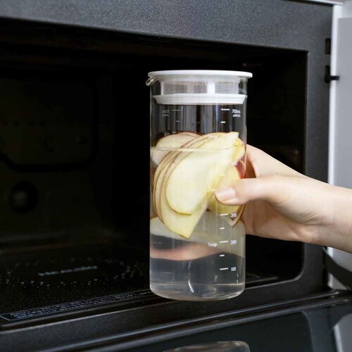 HARIO SLOWRA �ϔM�K���X �t���[�c�s�b�`���[ 700ml �z���C�g SFPI-700-W_5