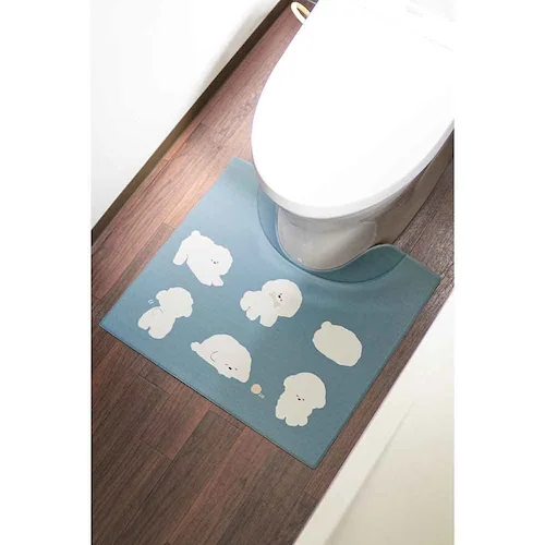スキマにピタっ!拭けるトイレマット スキマにピタっ!拭けるトイレマット ドット_7