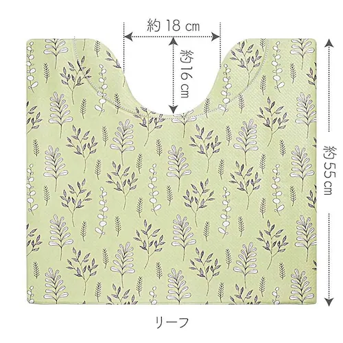 スキマにピタっ!拭けるトイレマット スキマにピタっ!拭けるトイレマット ドット_12