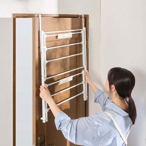 LIV PLUS �h�A�n���K�[ 2�i �t�b�N �L�k �܂��� �������� �y�� Quick Lock �z���C�g NY-391_9