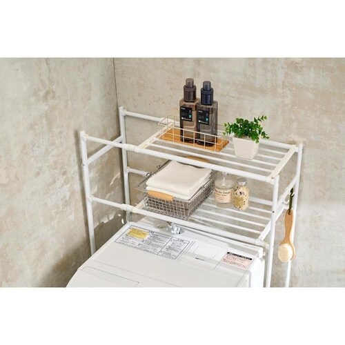 LIV PLUS �����h���[���b�N �L�k �I 2�i ����@ ���[ Quick Lock �z���C�g NY-327_6