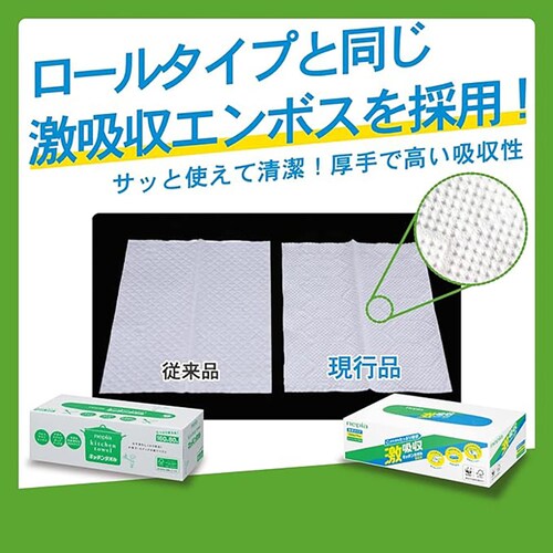 激吸収 ネピア 激吸収キッチンタオル ボックス 75W 541000_4