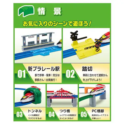 プラレール ワクワクつながる!プラレールベストセレクションセット_5