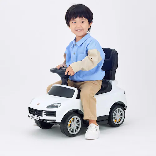 乗用ポルシェ カイエン 2 IN 1 ホワイト_12
