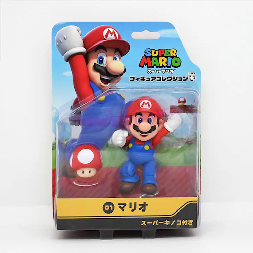 スーパーマリオ フィギュアコレクションプラス FCP-001 マリオ スーパーキノコ付き_6