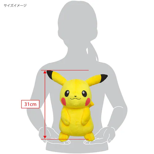 ぬいぐるみ ポケットモンスター ALL STAR COLLECTION PP16 ピカチュウ (M)_3