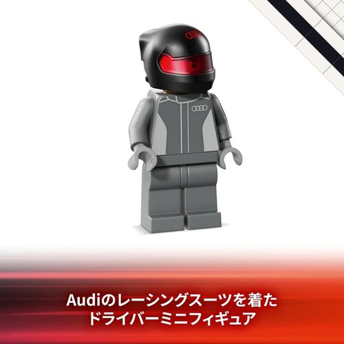 レゴ Audi Revolut F1 Team R26 レースカー 77259_6