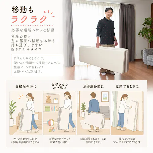 PU�}�b�g 150�~180�~4cm 1220206049 �z���C�g_8