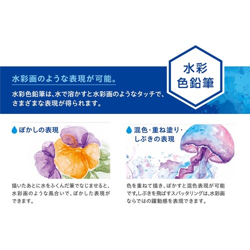 アートライン アートライン水彩色鉛筆 36色セット KCP-W36C/H_1