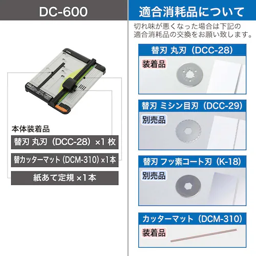 ディスクカッター A4 20枚 DC-600_6