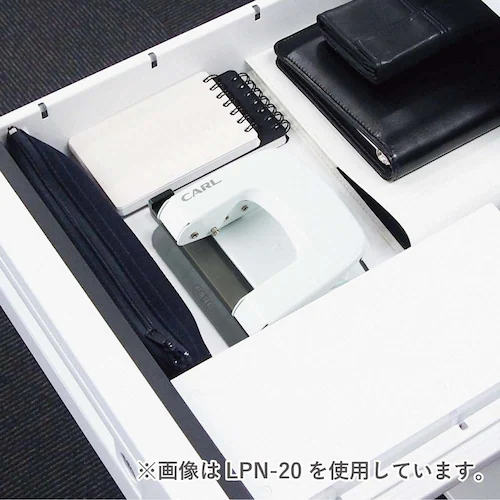 2穴パンチ アリシス 35枚 LPN-35-K ブラック_8