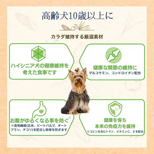 ファーストチョイス ChoiceS 高齢犬10歳以上に 2.2kg(550g×4)_5