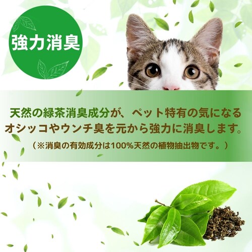 ジョイペット JOYPET 天然成分消臭剤 ネコのフン・オシッコ臭専用 超特大詰替 800mL_1