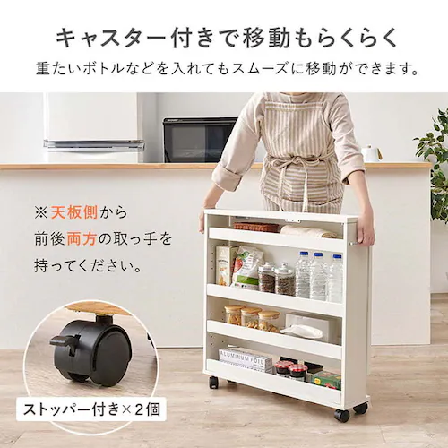 バタフライテーブル RT-1805BR ブラウン(天板75cm)_14