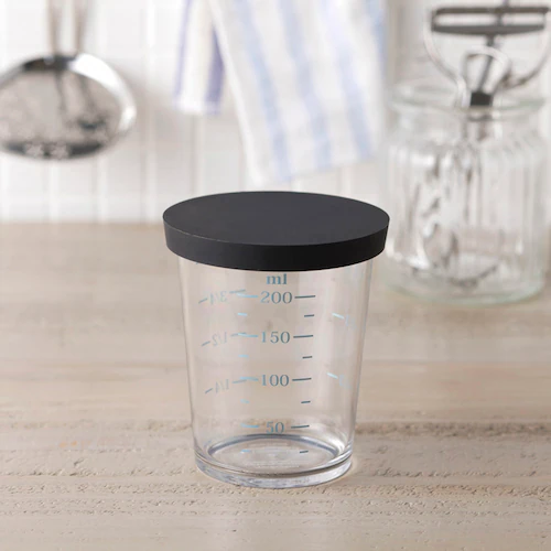 セレクト100 フタ付き計量カップ 200ml DH3127_4