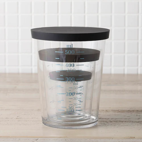 セレクト100 フタ付き計量カップ 200ml DH3127_8