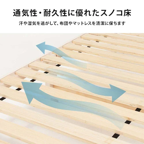 組立簡単 シングルベッド MB-5250S-LBR ライトブラウン【時間指定不可】【代引不可】【同梱不可】_6