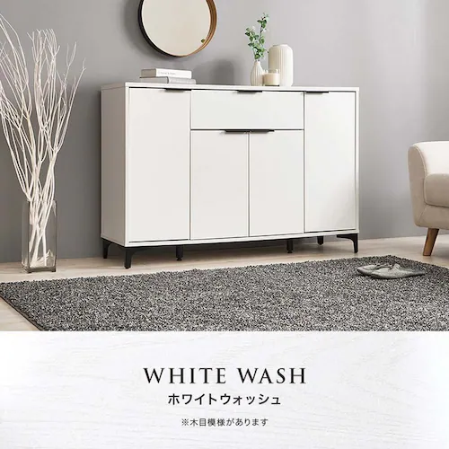 キャビネット 幅120cm RCC-1539DBR ダークブラウン【時間指定不可】【代引不可】【同梱不可】_12