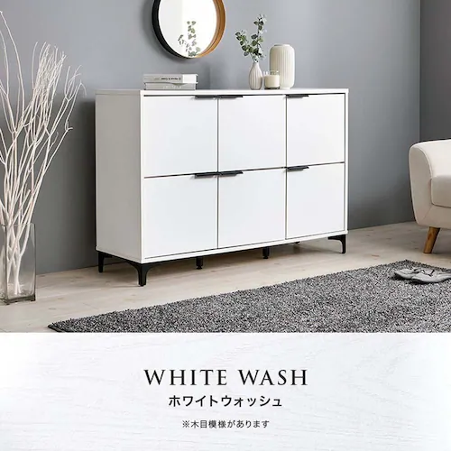 キャビネット 幅120cm 全面扉タイプ RCC-1579DBR ダークブラウン【時間指定不可】【代引不可】【同梱不可】_11