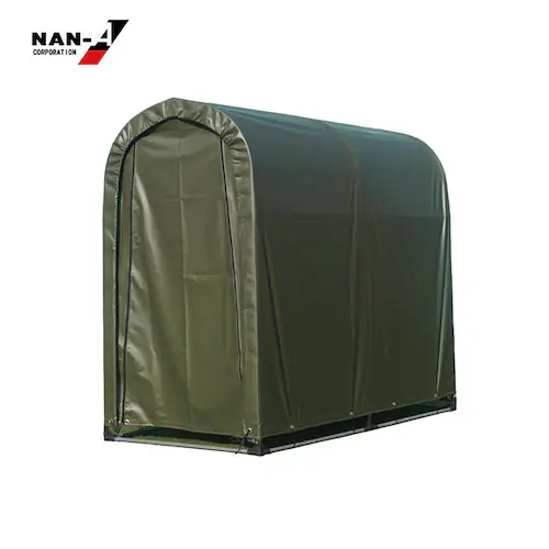 南栄工業 サイクルハウス2台用ARMY_1