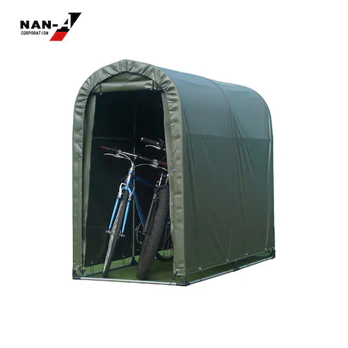 南栄工業 サイクルハウス2台用ARMY_5