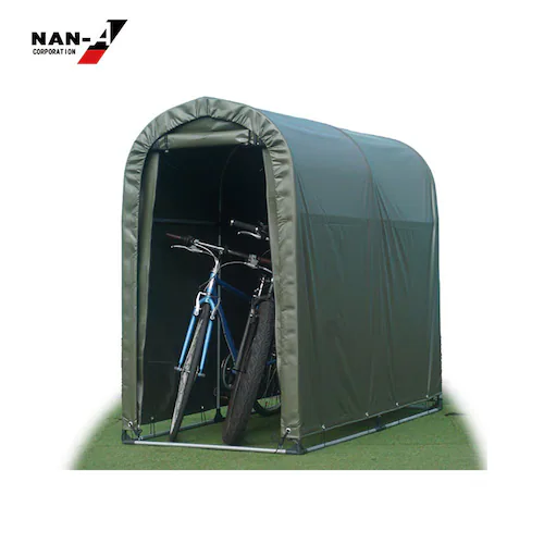南栄工業 サイクルハウス2台用ARMY_8