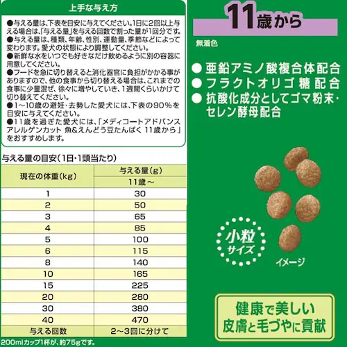 メディコートアドバンス アレルゲンカット 魚&えんどう豆たんぱく 11歳から_6