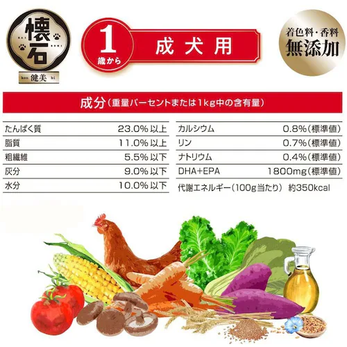 懐石 健美 1歳から 1kg_2