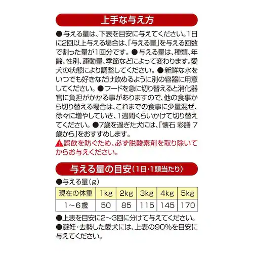 懐石 彩膳 1歳から 半生タイプ 牛肉とチーズ味_8