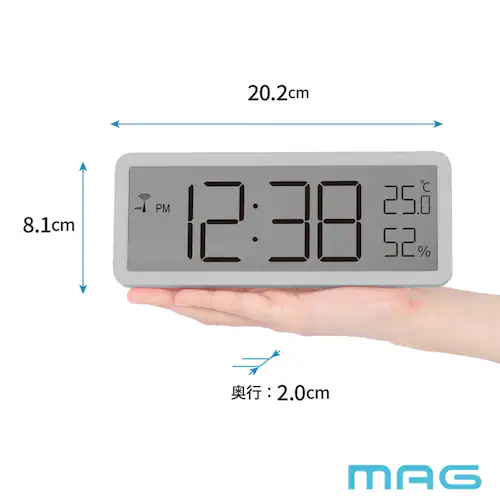 MAG 電波時計_4